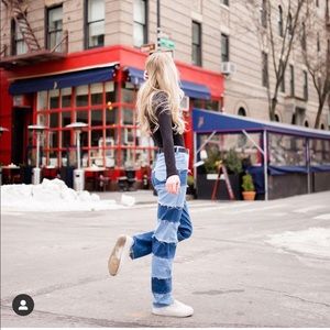Fashion Nova Patchwork Denim
